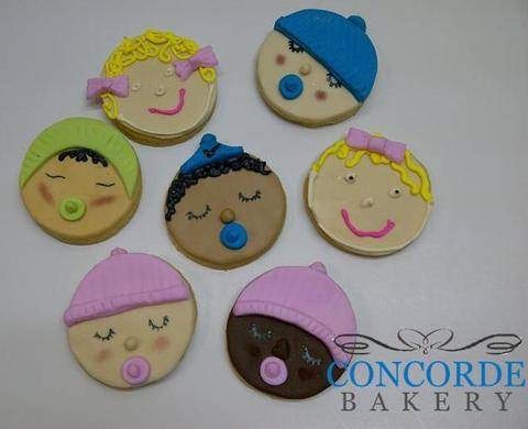 baby face cookies